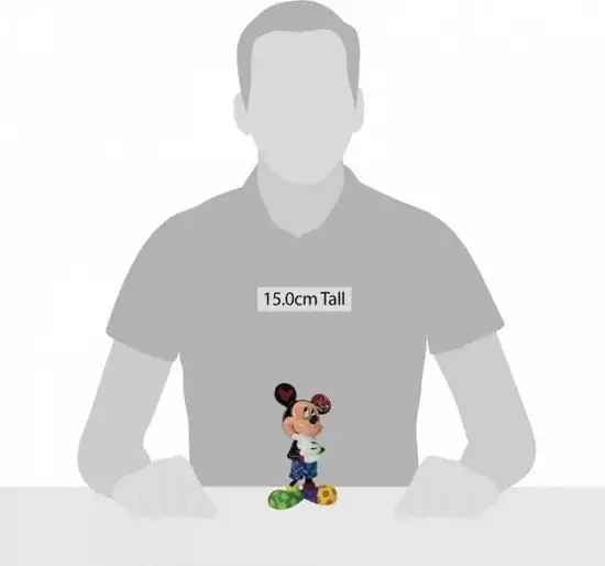 Disney beeldje - Britto collectie - Mickey Mouse Thinking