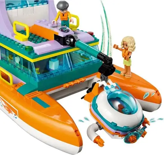 550x520 (4) LEGO Friends Reddingsboot op zee Boot - 41734