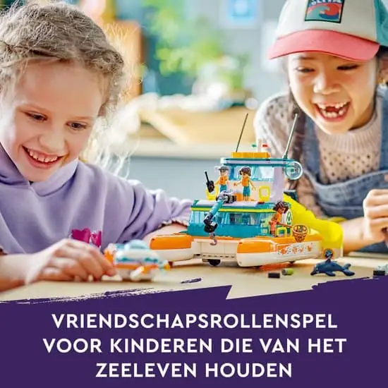 550x550 - 2025-04-08T151824.312 LEGO Friends Reddingsboot op zee Boot - 41734