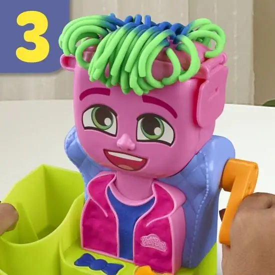 Play-Doh Haarsalon Speelset - Boetseerklei - Inclusief 6 Play-Doh potjes
