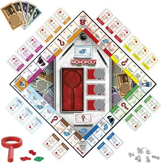 Monopoly Vals Geld (NL/FR) Monopoly Crooked Cash Hasbro