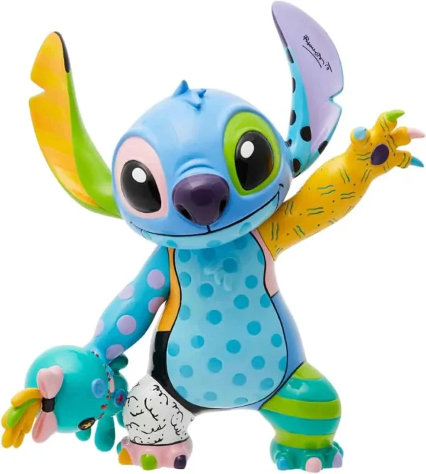 61JJojf2h+L._AC_SL1280_ Disney Britto - Stitch and Scrump Figurine 21cm