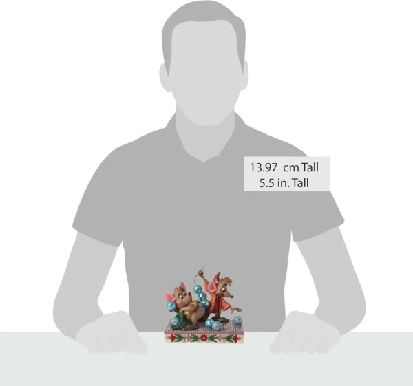 Disney Traditions Assepoester Jaq & Gus Figurine