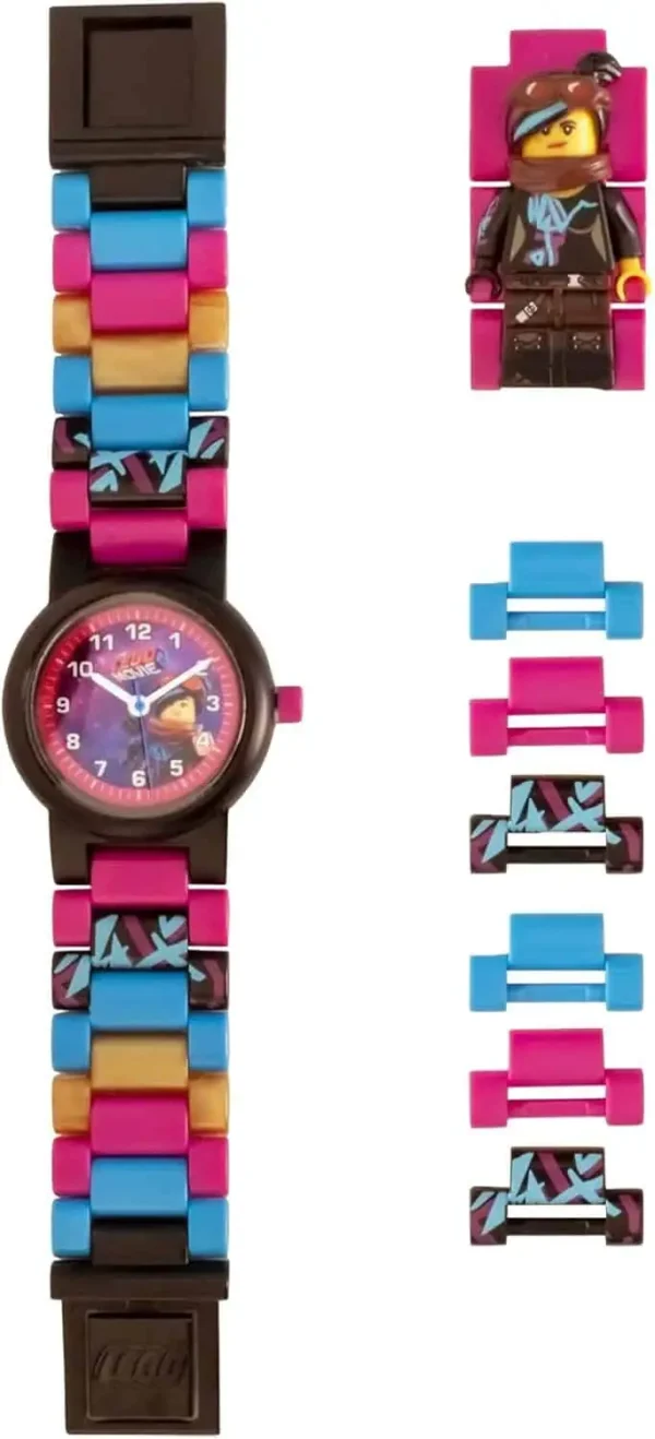 71TCJEbcn-L._AC_SL1500_ Lego Movie 8021452 Film 2 Wyldstyle Horloge