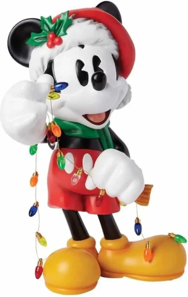 Disney Showcase Christmas Mickey Mouse Big Figurine