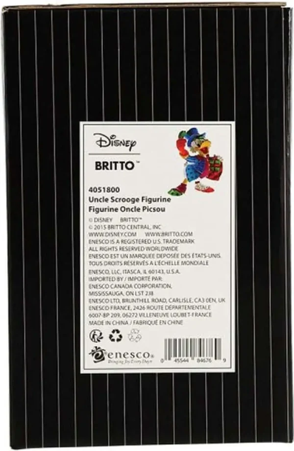 782x1200 Disney Britto Uncle Scrooge Figurine 15cm Dagobert Duck
