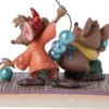 Disney Traditions Assepoester Jaq & Gus Figurine