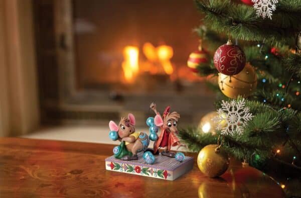Disney Traditions Assepoester Jaq & Gus Figurine