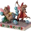 Disney Traditions Assepoester Jaq & Gus Figurine