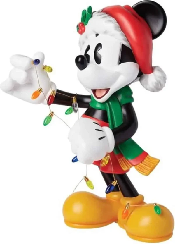 Disney Showcase Christmas Mickey Mouse Big Figurine