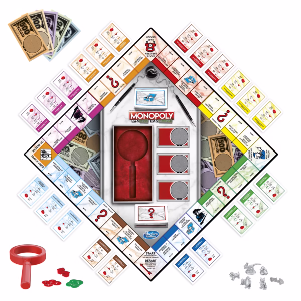 Hasbro Gaming_F2674197_INT_2 Monopoly Vals Geld (NL/FR) Monopoly Crooked Cash Hasbro