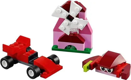 550x337 LEGO Classic Rode Creatieve Doos - 10707