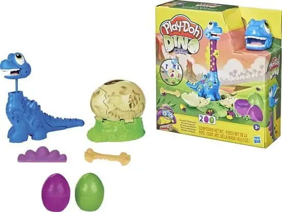 550x415 (1) Play-Doh Dino Crew Langnek Bronto - Klei Speelset