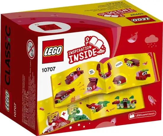 550x459 (1) LEGO Classic Rode Creatieve Doos - 10707