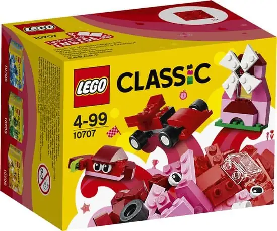 550x459 LEGO Classic Rode Creatieve Doos - 10707