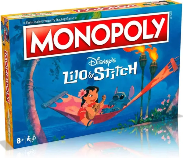 Monopoly Lilo and Stitch BORDSPEL ENGELSTALIG