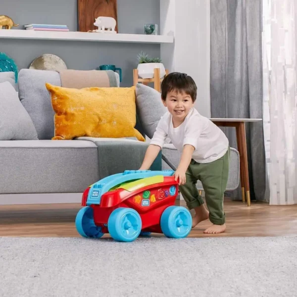 1200x1200 (9) Mega Bloks Vormen Sorteer Wagen Bouwset - 25 bouwstenen