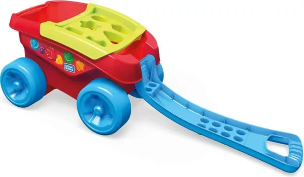 1200x699 Mega Bloks Vormen Sorteer Wagen Bouwset - 25 bouwstenen