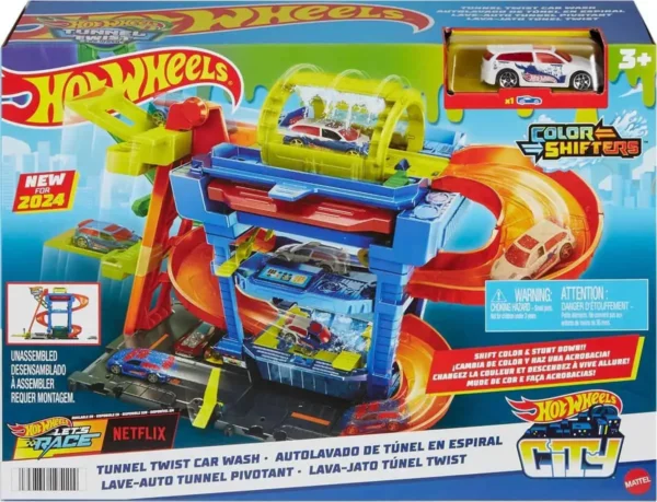 Hot Wheels Tunnel Twist Car Was Speelset