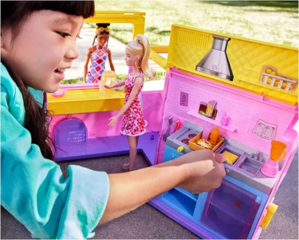 Barbie Careers - Limonadewagen - Barbie auto - Poppenvervoersmiddel