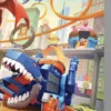 Hot Wheels T-Rex Vurig Gevecht - Loopingbaan
