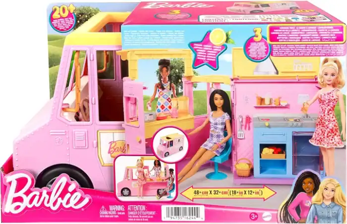 Barbie Careers - Limonadewagen - Barbie auto - Poppenvervoersmiddel