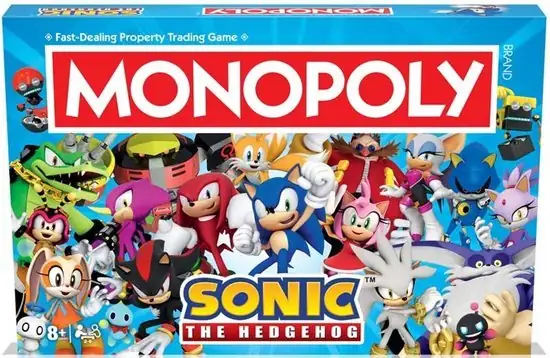 550x358 (2) MONOPOLY SONIC THE HEDGEHOG Engelstalig