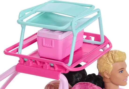 Barbie Mysteries Beach Detectives Ultieme Strandbuggy, Pop, Voertuig en Accessoires