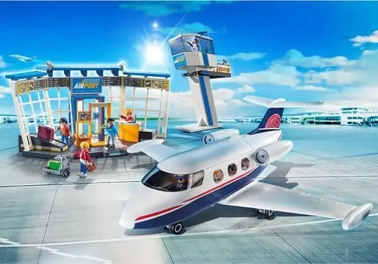 PLAYMOBIL Luchthaven met vliegtuig - P-71153