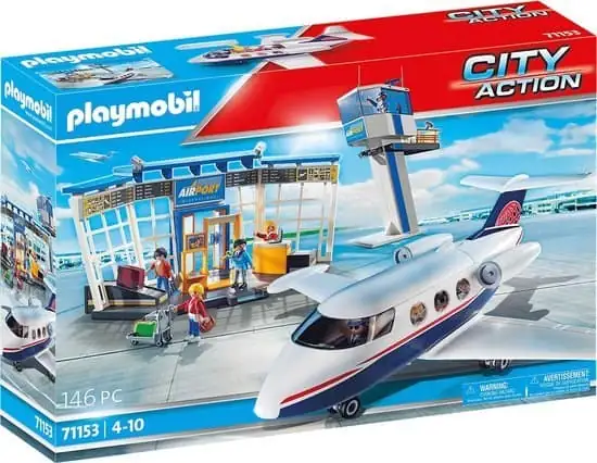 PLAYMOBIL Luchthaven met vliegtuig - P-71153