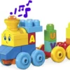 MEGA Bloks ABC muziektrein - 50 blokken - Bouwstenen met geluiden