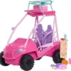 Barbie Mysteries Beach Detectives Ultieme Strandbuggy, Pop, Voertuig en Accessoires
