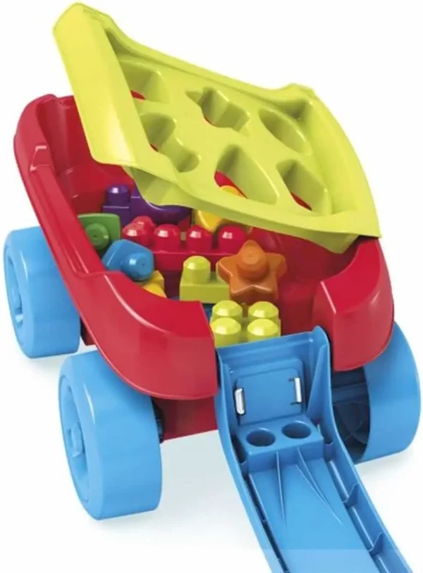 885x1200 Mega Bloks Vormen Sorteer Wagen Bouwset - 25 bouwstenen