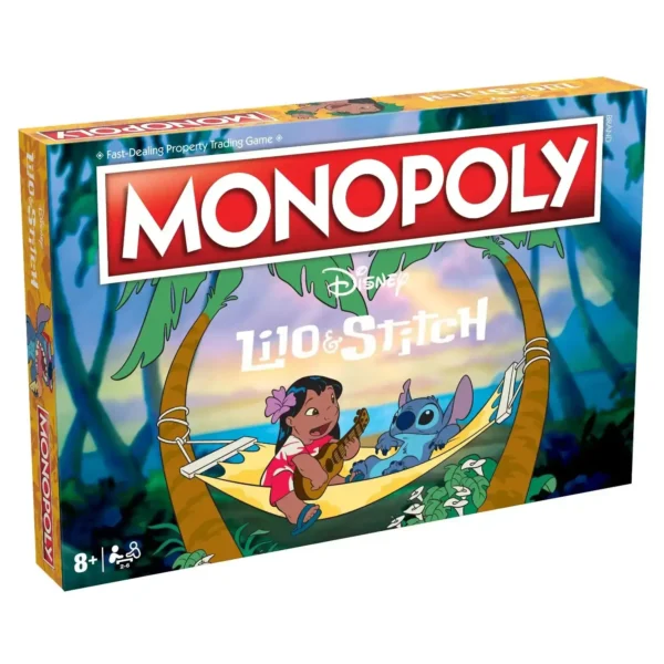 Monopoly Lilo and Stitch BORDSPEL ENGELSTALIG