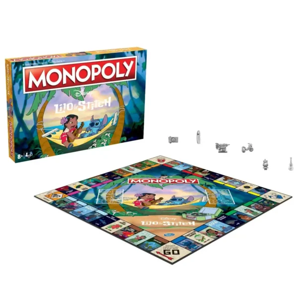 Monopoly Lilo and Stitch BORDSPEL ENGELSTALIG