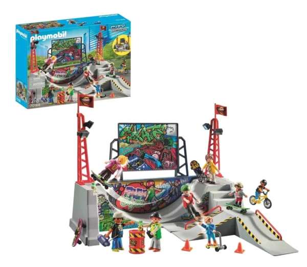 Playmobil - Skatepark city action (70168)