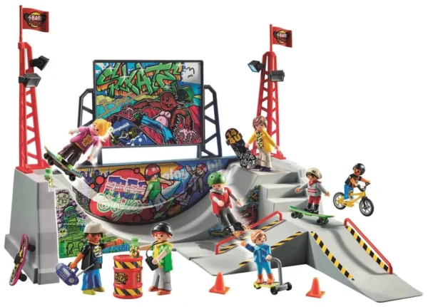 Playmobil - Skatepark city action (70168)