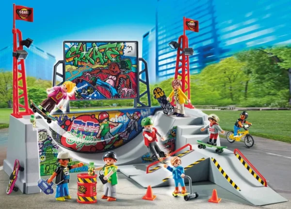 Playmobil - Skatepark city action (70168)