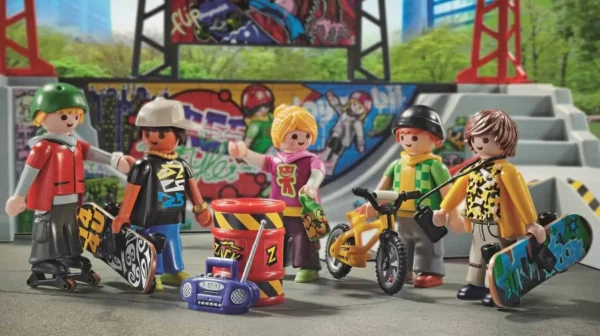 Playmobil - Skatepark city action (70168)