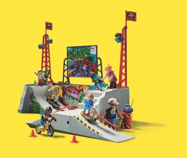 Playmobil - Skatepark city action (70168)