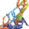 1013x1200 Hot Wheels 4-Loopings Crash Baanset