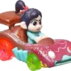 Hot Wheels RacerVerse - 4 metalen auto's met Disney bestuurder - Speelgoedvoertuig
