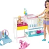 1200x1077 Barbie Skipper - Oppas Kinderspeelkamerspeelset