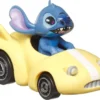 Hot Wheels RacerVerse - 4 metalen auto's met Disney bestuurder - Speelgoedvoertuig