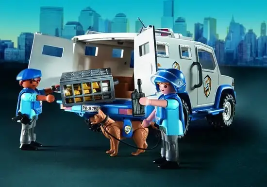 550x385 (7) PLAYMOBIL Action Heroes 50YR Geldtransport - 71597