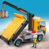 550x406 (1) PLAYMOBIL Action Heroes Vrachtwagen met kraan 71750