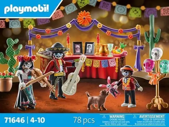 Playmobil 71646 Dag Van De Doden Set Veelkleurig