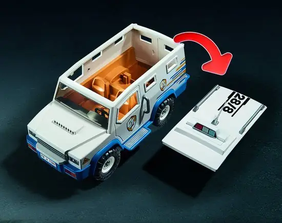 550x436 (2) PLAYMOBIL Action Heroes 50YR Geldtransport - 71597