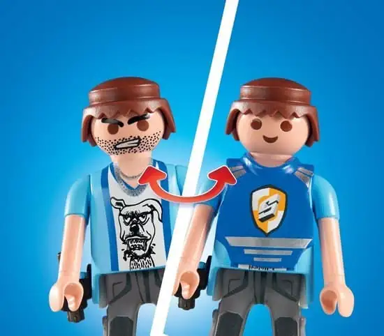 550x482 PLAYMOBIL Action Heroes 50YR Geldtransport - 71597