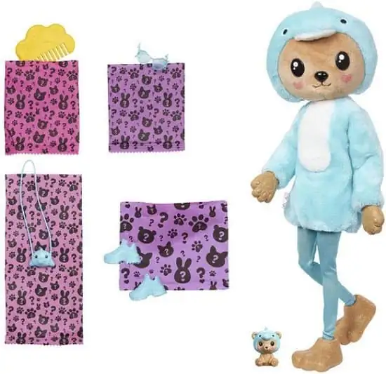 Barbie Cutie Reveal Pop - Barbiepop - Teddybeer Dolfijn